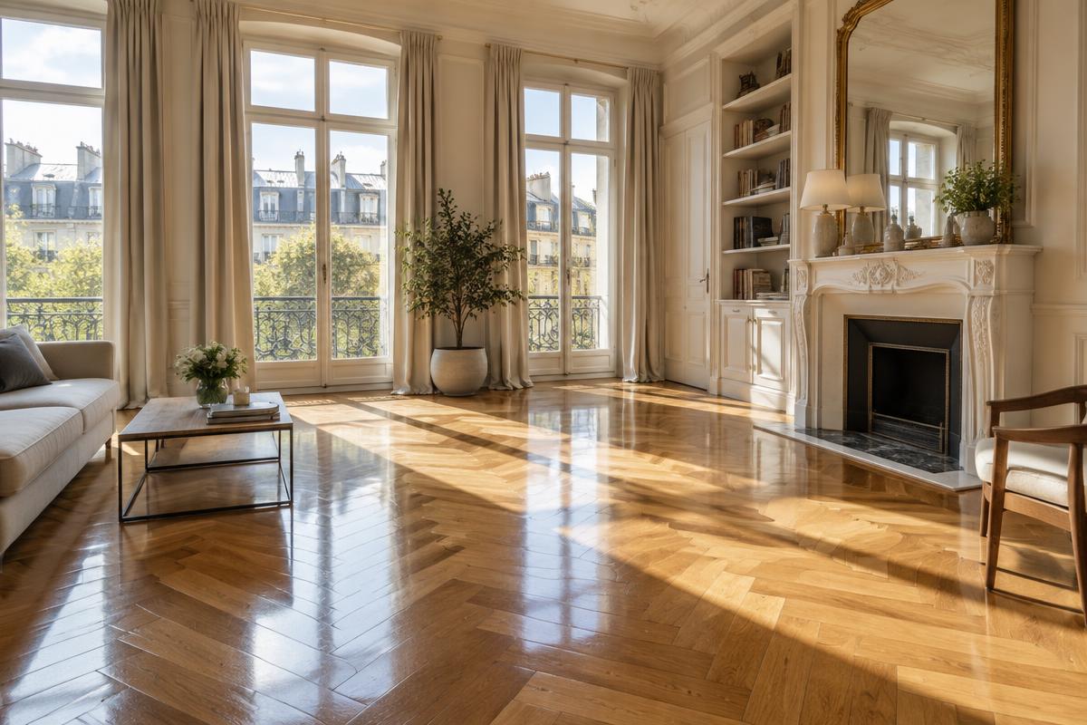 Rénovation de sols et vitrification de parquet
